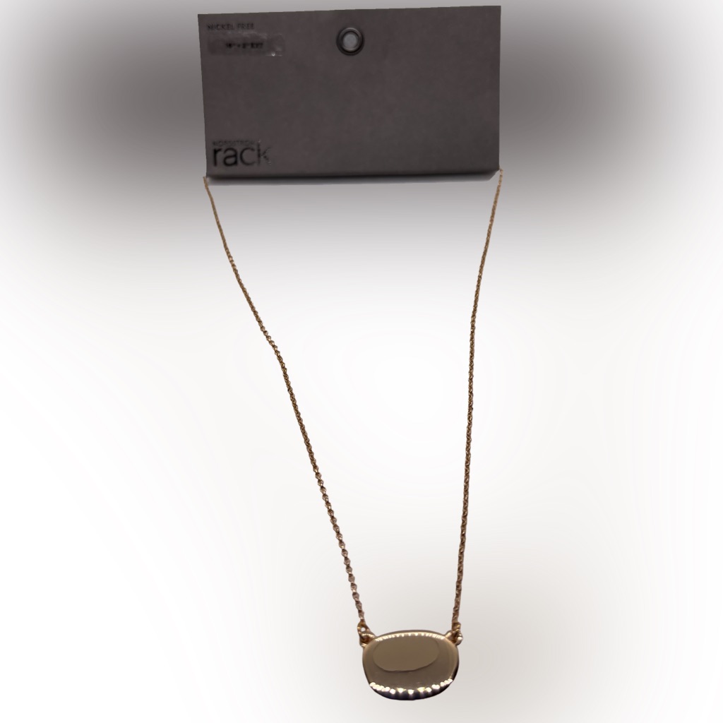 Nordstrom Rack Gold Chain Oval Necklace 8$